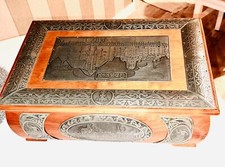 cassapanca legno antica
