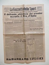 GAZZETTA DELLO SPORT 1946