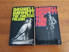 The Maltese Falcon & The Thin Man Dahsiell Hammett 1972 Vintage Paperbacks Lot 2
