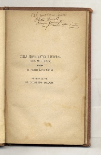 Sulla storia antica moderna - e,