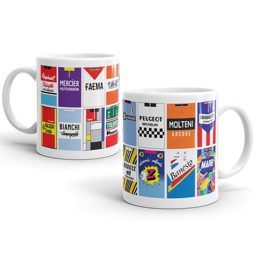 Tazza caffè ceramica maglie