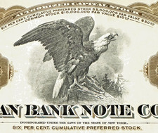 Banconota Americana Vintage Co