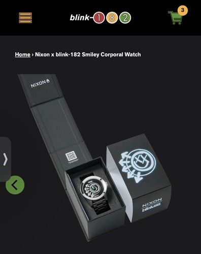 Orologio nixon blink 182 - nixon, x