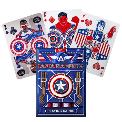Carte gioco captain america - da,