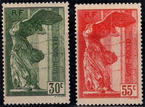 Francia 1937 354 355 nuovo - francia,