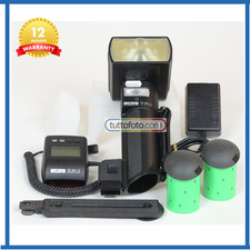 Metz Flash 76 MZ 5 con 2 batterie da rigenerare