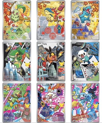 Pokémon set completo primi - set, "primi