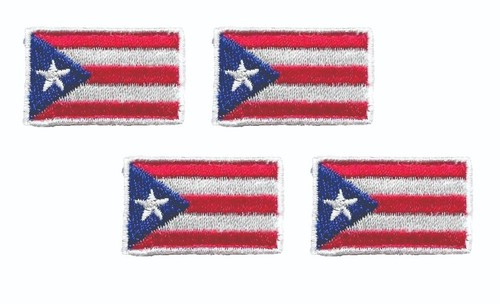 Toppe bandiera porto rico - toppe,