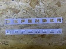 Defender Scritta Grigio Chiaro