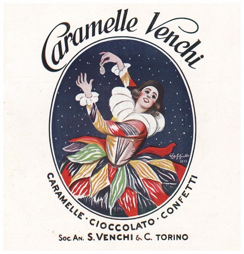 Pubblicita 1924 venchi - pubblicita'1924,