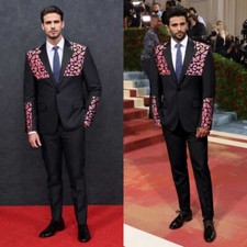 Tuta uomo paillettes giacca