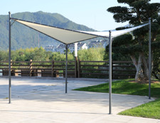 GAZEBO a vela 3.5x3.5mt in