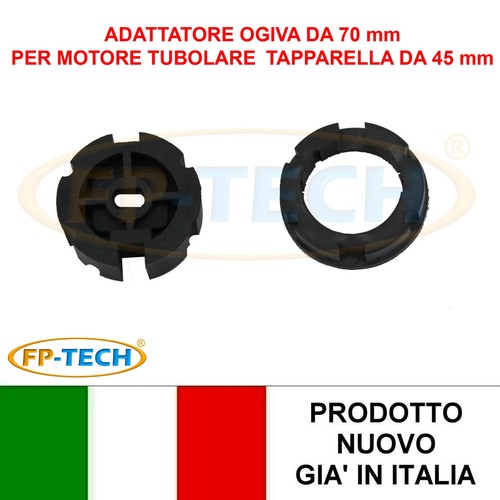 Adattatore ogiva rotondo mm - adattatore,