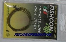 FISHCON ART. FH141 LIMPID LEADER 75cm 45 Lbs-made in E.U.