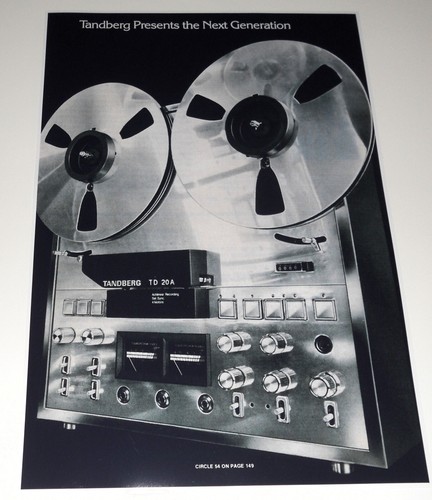Poster tandberg 20a - poster,