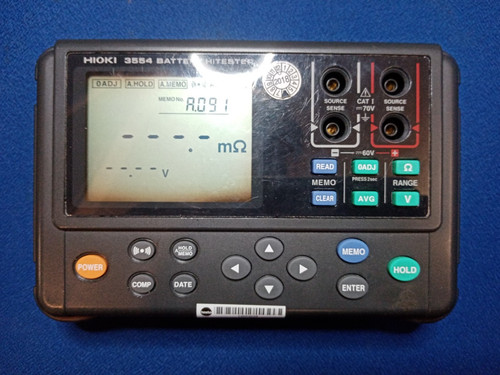 Tester batteria hioki 3554 con - tester,