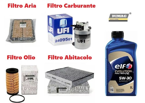 Kit filtri tagliando originale - filtri,