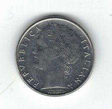 MONETA coin 100 LIRE piccole