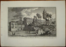 Stampa antica Roma Nomentana