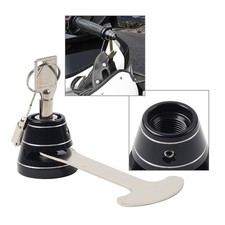 Blocco casco manubrio alluminio CNC antifurto moto per Can Am Spyder RT F3