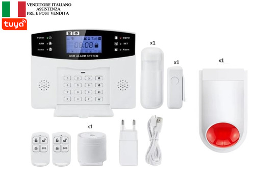 Antifurto casa wifi gsm tuya - antifurto,