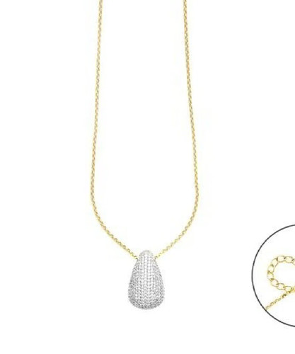 Collana donna ottone 4us - collana,