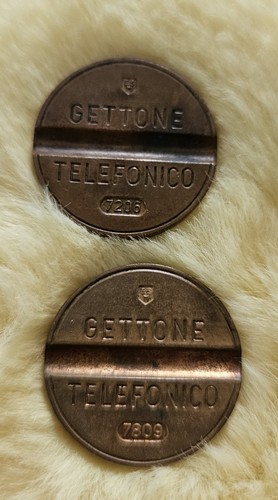 Vintage gettone telefonico - gettone,