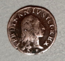 REGNO DI NAPOLI - FERDINANDO IV - 1/2 TORNESE DA 3 CAVALLI 1789