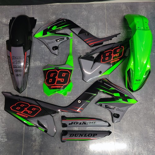 Plastiche grafica kawasaki - +,