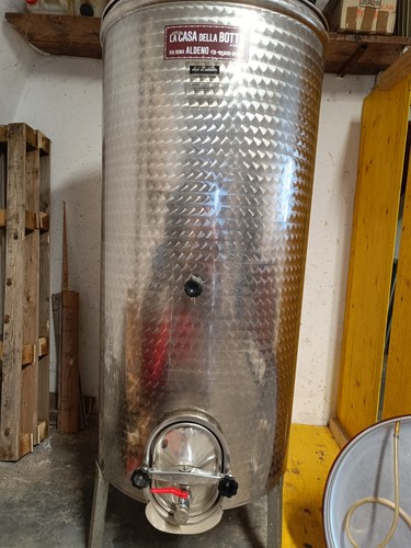 Botte inox per vino - per,