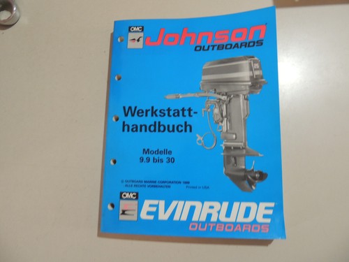 1990 manuale officina johnson - 1990,