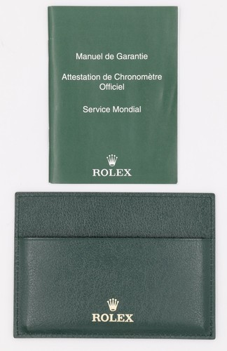 Rolex cardholder guarantee - rolex,