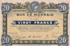 20 Francs - Ville -