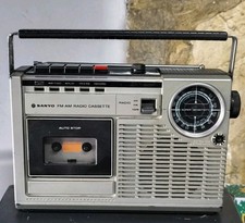 Radio cassette recorder sanyo - recorder,