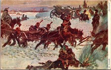 Cartolina Berezyna W. Kossak