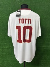 Maglia Roma TOTTI No Match Worn Signed Shirt Jersey Trikot No Indossata Tg S