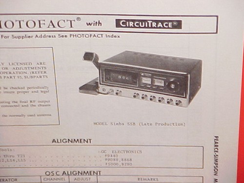 Manuale servizio radio - servizio,