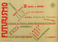 Futurismo Italian Poster