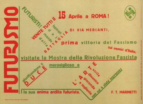 Poster futurismo italiano - futurismo,