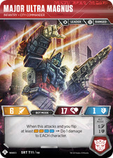 Major Ultra Magnus - Infantry, City Commander - FOIL - Wave 3: War for Cybertron
