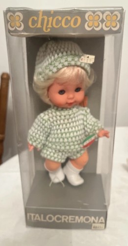 Bambola vintage chicco baby - vintage,