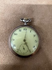 Remontoire Pocket Watch Silver