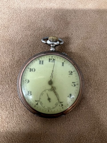 Remontoire pocket watch silver - watch,