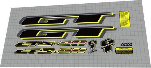 Set decalcomanie lts dh - gt,
