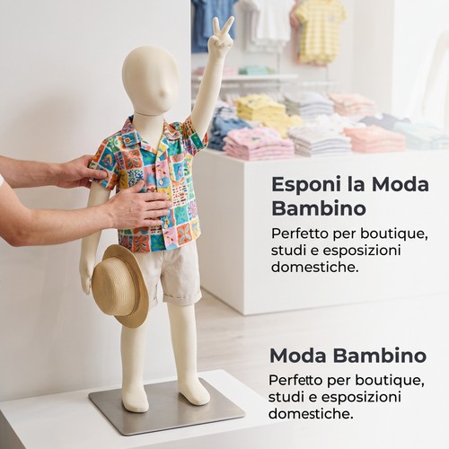 Manichino bambino snodabile - bambino,