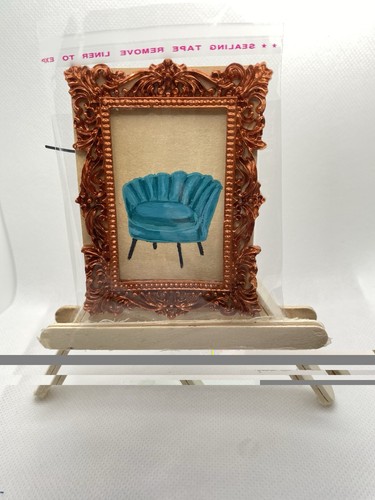 Sedia aceo teal tecnica - sedia,