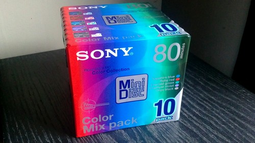 Minidisc sony color - 10,