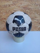 Pallone Puma In Cuoio Cucito A Mano Anni 80