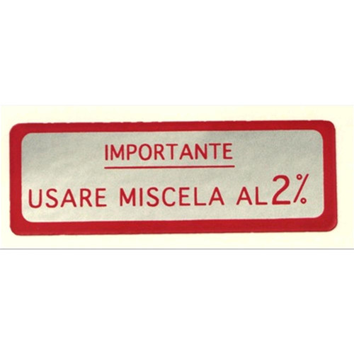 Targhetta rossa importante - targhetta,