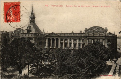 Cpa toulouse facade - cpa, du